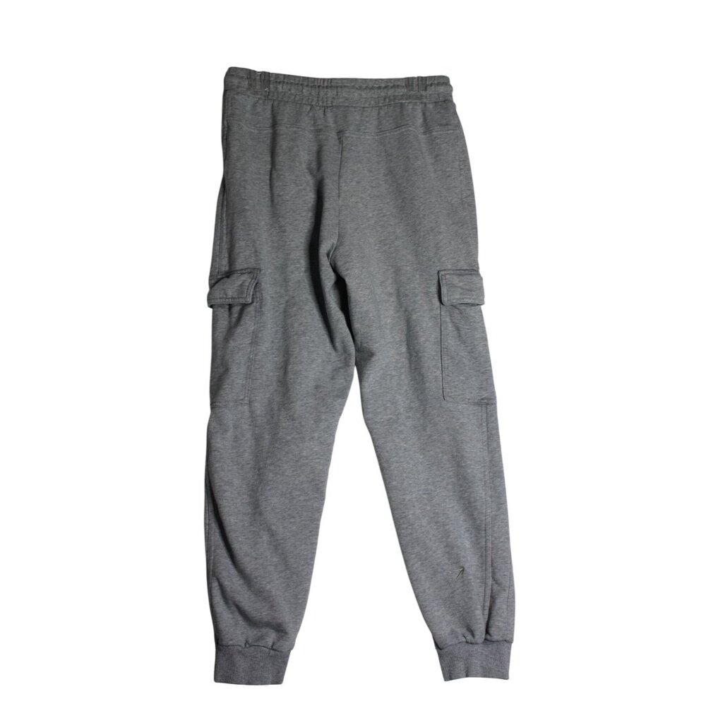 Gymshark Gray Drawstring Elastic Cargo Sweat Pants Men's Medium (30w) - Picture 3 of 5